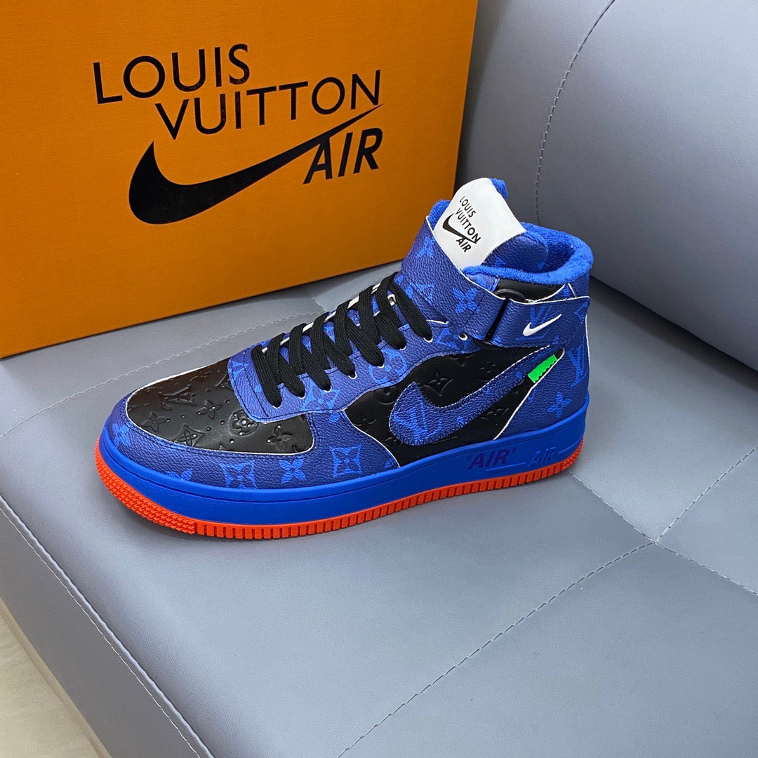 Louis Vuitton X Nike Air Force Blue