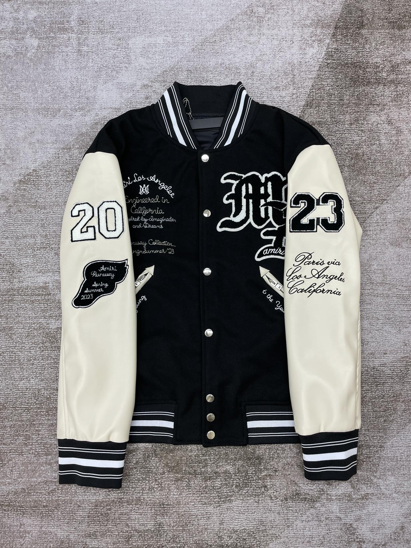 AMIRI - BASEBALL JACKET