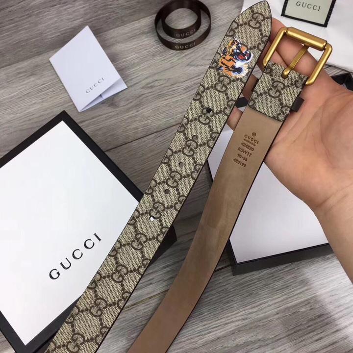 GUCCI - CANVAS BELT